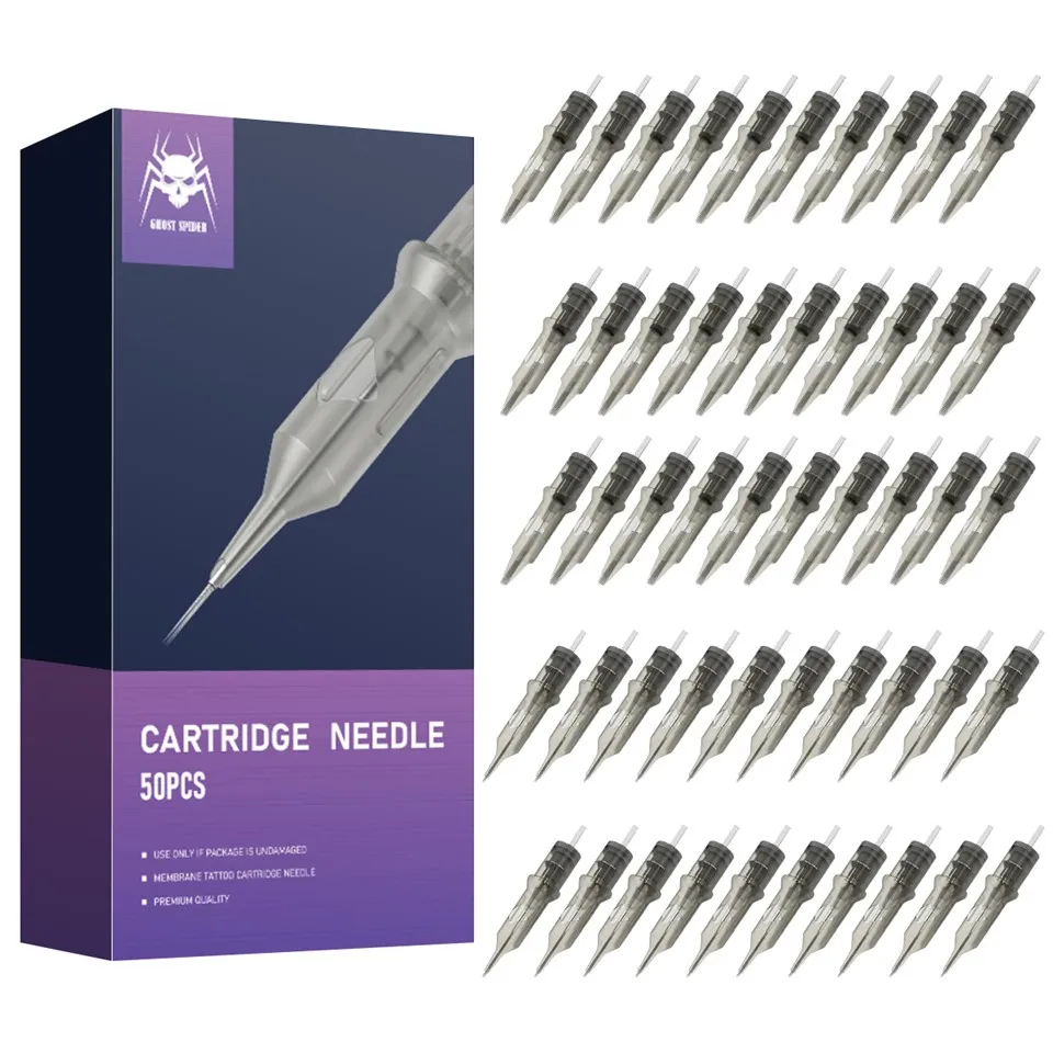Ghost Spider Tattoo Cartridge Needles Assorted 50pcs