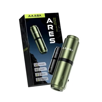 Беспроводная тату-машинка Mamba Ares с аккумулятором